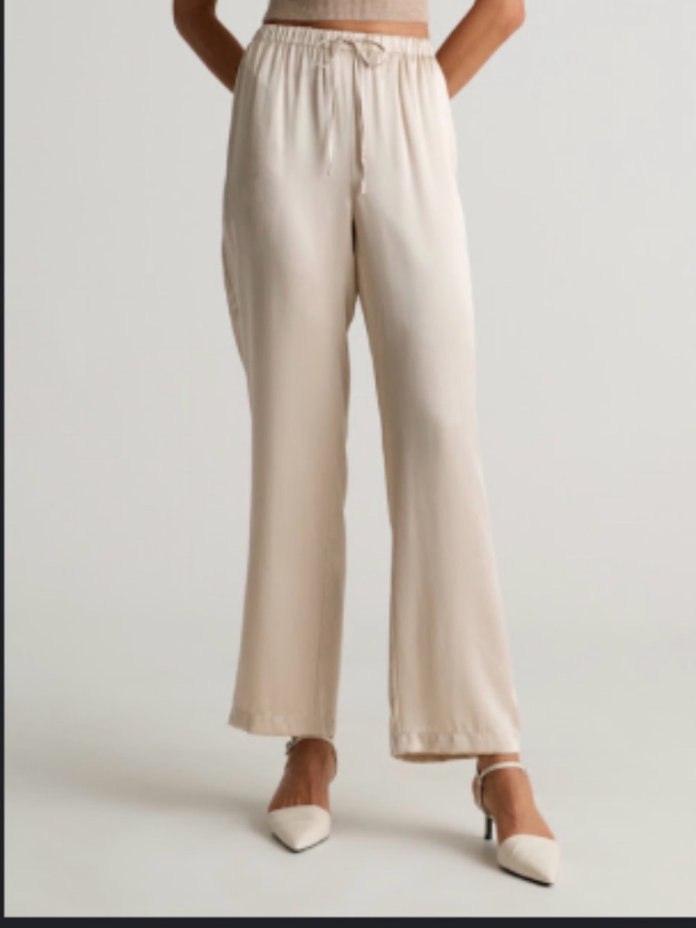 Quince Washable Silk Pants XL